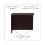 ALERA VA35-3624MY Alera Valencia Series Reversible Return/Bridge Shell, 35w x 23.63d x 29.5h, Mahogany