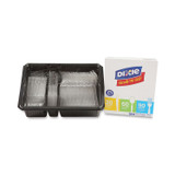 GEORGIA PACIFIC Dixie® CH0369DX7PK Combo Pack, Tray with Clear Plastic Utensils, Heavyweight, (90) Forks/(30) Knives/(60) Spoons, Plastic, Clear, 1,800/Carton