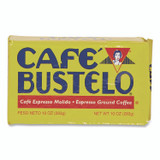 KEURIG DR PEPPER Café Bustelo 01720CT Coffee Brick, Espresso, 10 oz Brick Pack, 24/Carton