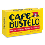 KEURIG DR PEPPER Café Bustelo 01720CT Coffee, Espresso, 10 oz Brick Pack, 24/Carton