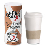 TOOTSIE ROLL INDUSTRIES Office Snax® 00020CT Powdered Non-Dairy Creamer, Regular, 12 oz Canister, 24/Carton