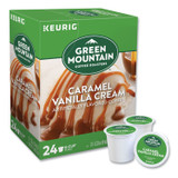 KEURIG DR PEPPER Green Mountain Coffee® 6700 Caramel Vanilla Cream Coffee K-Cups, 24/Box