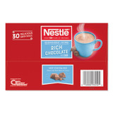 NESTLE Nestlé® 61411 No-Sugar-Added Hot Cocoa Mix Envelopes, Rich Chocolate, 0.28 oz Packet, 30/Box