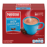 NESTLE Nestlé® 61411 No-Sugar-Added Hot Cocoa Mix Envelopes, Rich Chocolate, 0.28 oz Packet, 30/Box