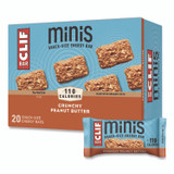 CLIF BAR & COMPANY CCC36412 Energy Bar, Mini Crunchy Peanut Butter, 0.99 oz Bar, 20/Box
