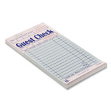 AMERCAREROYAL GC6000-2 Guest Check Pad, 17 Lines, Two-Part Carbon, 3.5 x 6.7, 50 Forms/Pad, 50 Pads/Carton