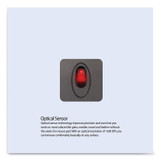 ADESSO INC IMOUSES50B iMouse S50 Wireless Mini Mouse, 2.4 GHz Frequency/33 ft Wireless Range, Left/Right Hand Use, Black