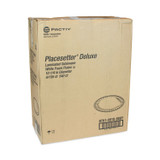 PACTIV EVERGREEN CORPORATION 0TK10010000Y Placesetter Deluxe Laminated Foam Dinnerware, Plate, 10.25" dia, White, 540/Carton