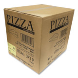 SOUTHERN CHAMPION TRAY SCT® 0719 White Pizza Clamshells, 9.25 x 9 x 1.69, White, Paper, 400/Carton