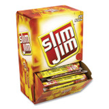 CONAGRA FOODS Slim Jim® 22000065 Beef Jerky Meat Sticks Original, 0.28 oz Stick, 120 Sticks/Box