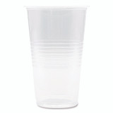 BOARDWALK TRANSCUP20CT Translucent Plastic Cold Cups, 20 oz, Clear, 1,000/Carton