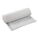 INTEGRATED BAGGING SYSTEMS Inteplast Group S404817N High-Density Commercial Can Liners, 45 gal, 17 mic, 40" x 48", Clear, Interleaved Roll, 25 Bags/Roll, 10 Rolls/Carton