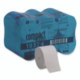 GEORGIA PACIFIC Professional 193-74 Compact Coreless One-Ply Bath Tissue, Septic Safe, White, 3,000 Sheets/Roll, 18 Rolls/Carton