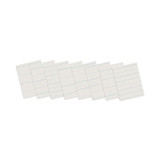PACON CORPORATION 2621 Alternate Dotted Newsprint Paper, 1" Two-Sided Long Rule, 8.5 x 11, 500/Pack