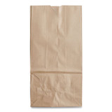 ROSS & WALLACE PAPER PRODUCTS, INC. GH16 Grocery Paper Bags, 16# Size, Heavy-Duty, 50# Basis Weight, 7.75" x 4.75" x 16", Kraft, 500/Bundle