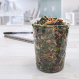 DART MN32-0100 Microgourmet Plastic Deli Container, 32 oz, 4.7" Diameter x 5.7" h, Clear, 500/Carton