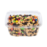 DART CH32DEF ClearPac SafeSeal rPET Tamper-Resistant Container, ProPlanet Seal, Flat Lid, 32 oz, Clear, 100/Bag, 2 Bags/Carton