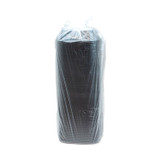 PACTIV EVERGREEN CORPORATION SAB0724 EarthChoice Square Recycled Bowl, 24 oz, 7 x 7 x 1.52, Black, Plastic, 300/Carton