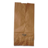 ROSS & WALLACE PAPER PRODUCTS, INC. GK6-500 Grocery Paper Bags, 6# Size, 35# Basis Weight, 5.88" x 3.63" x 11", Kraft, 500/Bundle