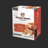 KEURIG DR PEPPER Gloria Jean's® 60051012CT Butter Toffee Coffee K-Cups, 96/Carton