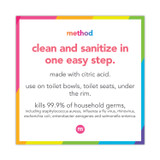 METHOD PRODUCTS INC. 01221 Antibacterial Toilet Cleaner, Spearmint, 24 oz Bottle
