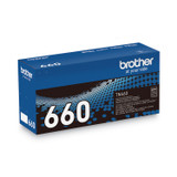BROTHER INTL. CORP. TN660 TN660 High-Yield Toner, 2,600 Page Yield, Black