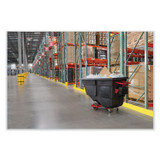 RUBBERMAID COMMERCIAL PROD. 2173662 1 cu yd Motorized Roto Tilt Truck, 1,000 lb Capacity, Black