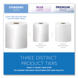 KIMBERLY-CLARK PROFESSIONAL Scott® 01052 Essential 100% Recycled Fiber Hard Roll Towel, 1-Ply, 8" x 800 ft, 1.5" Core, White, 12 Rolls/Carton