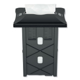 SCA TISSUE Tork® 6032120 Xpressnap In-Counter Napkin Dispenser, 9.9 x 7 x 13.5, Black