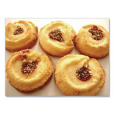 BISCOMERICA CORP. Knott's Berry Farm® 59636 Premium Berry Jam Shortbread Cookies, Raspberry, 2 oz Pack, 36/Carton