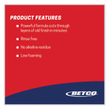 BETCO CORPORATION 151B500 Emulsinator Floor Stripper, Sassafras Scent, 5 gal Bag-in-Box