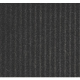 CROWN MATS & MATTING NR0035CH Needle-Rib Wiper/Scraper Mat, Rectangular, Charcoal Gray Ribbed Surface, 36" x 60"