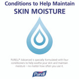 GO-JO INDUSTRIES PURELL® 545604EA Advanced Hand Sanitizer TFX Refill, Gel, 1,200 mL, Unscented