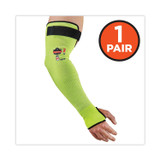 TENACIOUS HOLDINGS, INC. ergodyne® 17943 ProFlex 7941-PR CR Protective Arm Sleeve, 18", Lime, Pair