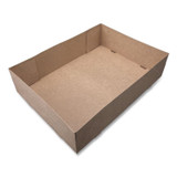 SOUTHERN CHAMPION TRAY SCT® 1268 Kraft Donut Trays, 13.5 x 9.88 x 3.38, Brown, Paper, 150/Carton