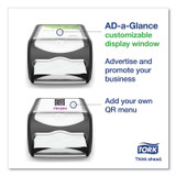 SCA TISSUE Tork® 6432000 Xpressnap Counter Napkin Dispenser, 7.5 x 12.1 x 5.7, Black