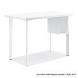 HON COMPANY HLCR2454LD1 Coze Writing Desk Worksurface, Rectangular, 54" x 24", Designer White