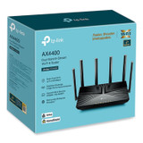 TP LINK USA TP-Link ARCHERAX4400 Archer AX4400 Wireless and Ethernet Router, 5 Ports, Dual-Band 2.4 GHz/5 GHz