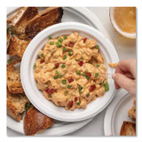 HUHTAMAKI Chinet® 25780 PaperPro Naturals Molded Fiber Dinnerware, Round Bowls, 12 oz, Beige, 125/Bag, 8 Bags/Carton