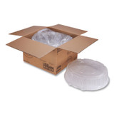WNA, INC. A16PETDM Caterline Dome Lids, 16" Diameter x 2.75" h, Clear, Plastic, 25/Carton