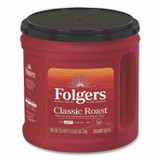 KEURIG DR PEPPER Folgers® 20421EA Coffee, Classic Roast, Ground, 25.9 oz Canister