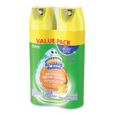 SC JOHNSON Scrubbing Bubbles® 306381 Bathroom Disinfectant Grime Fighter Aerosol, Citrus Scent, 20 oz Aerosol Can, 2/Pack