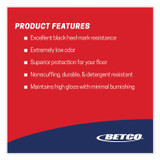 BETCO CORPORATION 6060400 Untouchable Floor Finish with SRT, 1 gal Bottle, 4/Carton