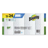 PROCTER & GAMBLE Bounty® 08664 Select-a-Size Kitchen Roll Paper Towels, 2-Ply, 5.9 x 11, White, 90 Sheets/Double Roll, 12 Rolls/Carton
