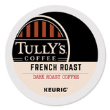 KEURIG DR PEPPER Tully's Coffee® 192619CT French Roast Coffee K-Cups, 96/Carton