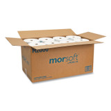 MORCON Tissue M2000 Small Core Bath Tissue, Septic Safe, 1-Ply, White, 2,000 Sheets/Roll, 24 Rolls/Carton