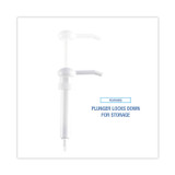 BOARDWALK 00417 Siphon Pump for 1 gal Bottles, 1 oz Output, 12" Tube, Plastic, White, 12/Carton