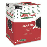 KEURIG DR PEPPER Krispy Kreme Doughnuts® 6110 Classic Coffee K-Cups, Medium Roast, 24/Box