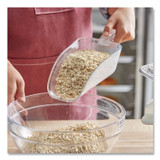 RUBBERMAID COMMERCIAL PROD. 2884 CLE Bouncer Bar/Utility Scoop, 32 oz, Plastic, Clear