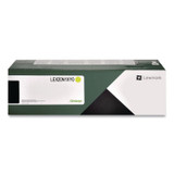 LEXMARK INT'L, INC. 20N1XY0 20N1XY0 Return Program Extra High-Yield Toner, 6,700 Page-Yield, Yellow